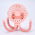 Portable Baby Stroller Fan – Rechargeable Clip-On Fan with Flexible Tripod
