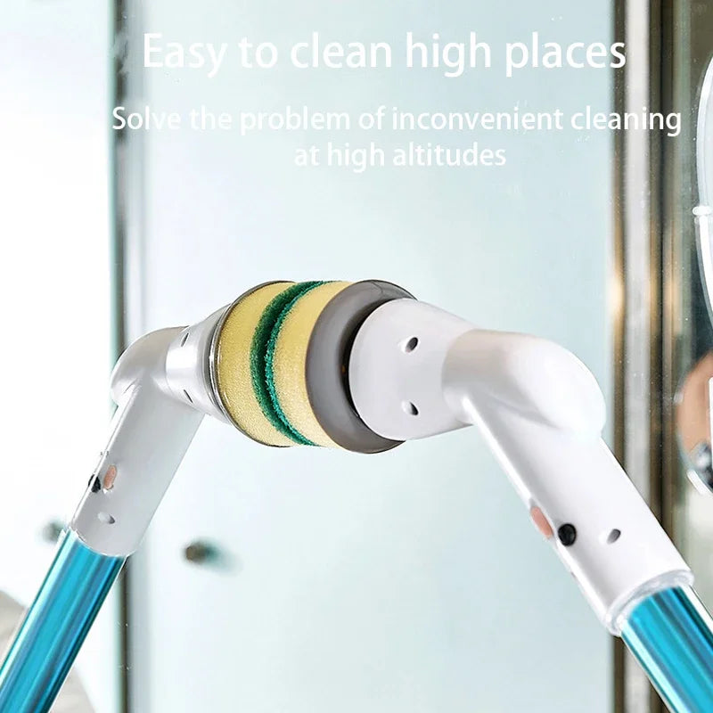 Electric Spin Scrubber – Cordless Multi-Purpose Cleaning Brush