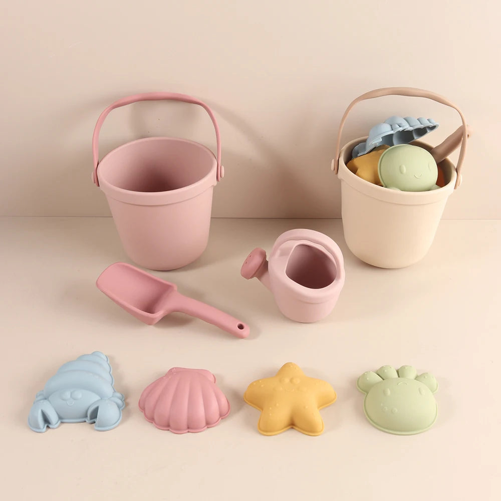 Kids Silicone Beach Sand Toy Set