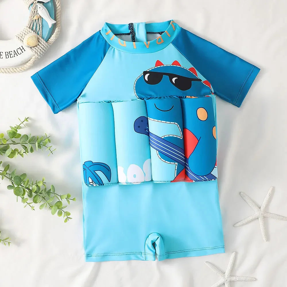 Kids’ Buoyancy Swimsuit – One-Piece Floatation Swimwear
