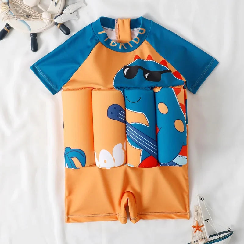 Kids’ Buoyancy Swimsuit – One-Piece Floatation Swimwear