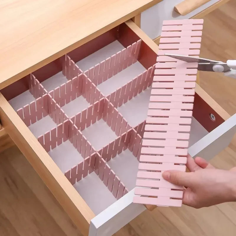 Adjustable Drawer Dividers for Clothes, Underwear & Socks