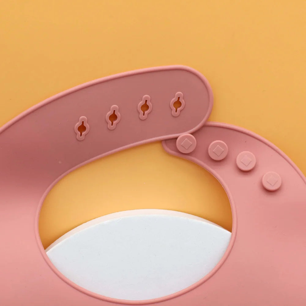 6-Piece Silicone Baby Feeding Set – Bib, Suction Plate, Bowl, Cup & Utensils