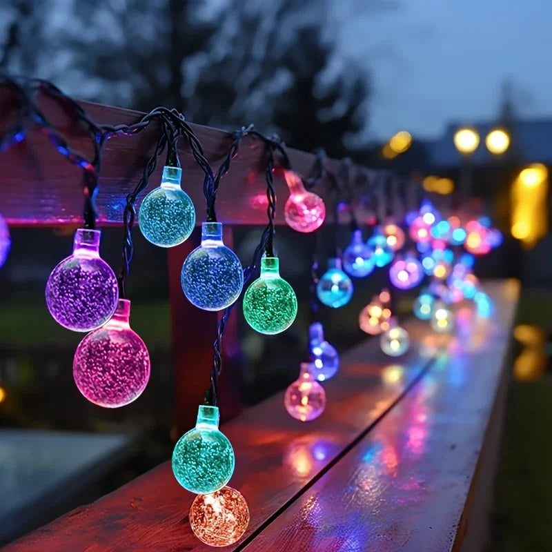 5M Solar LED String Lights – 20LED Waterproof Outdoor Fairy Lights