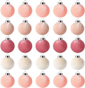 25-Pack Velvet Christmas Ball Ornaments – 6cm Shatterproof Tree Decorations