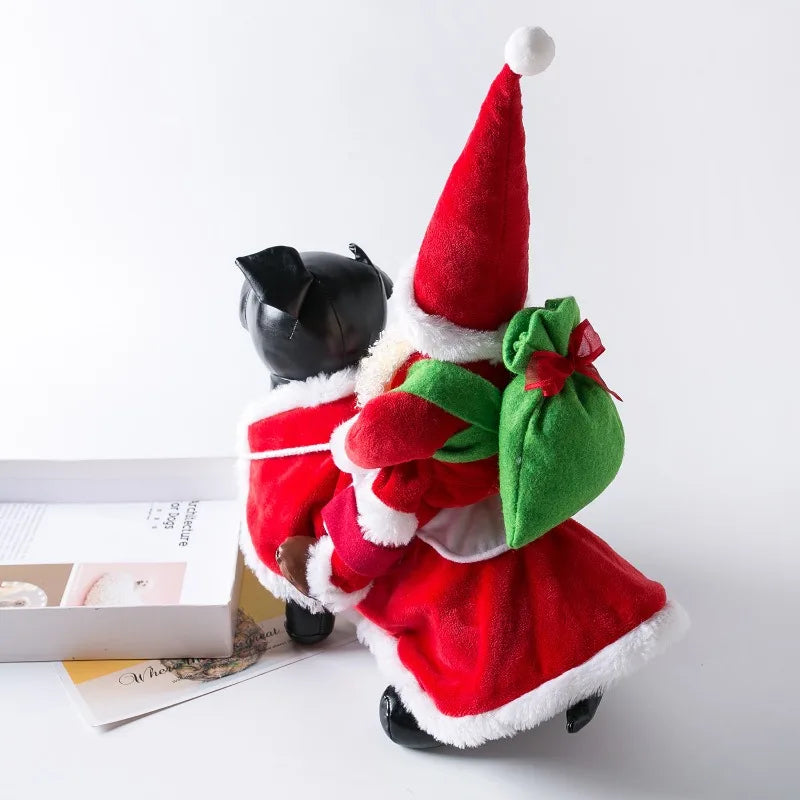 Santa Claus Christmas Dog Costume – Festive Holiday Pet Outfit