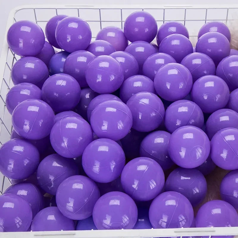 100-Pack Soft Ball Pit Balls – Safe 5.5cm Play Balls for Kids & Toddlers
