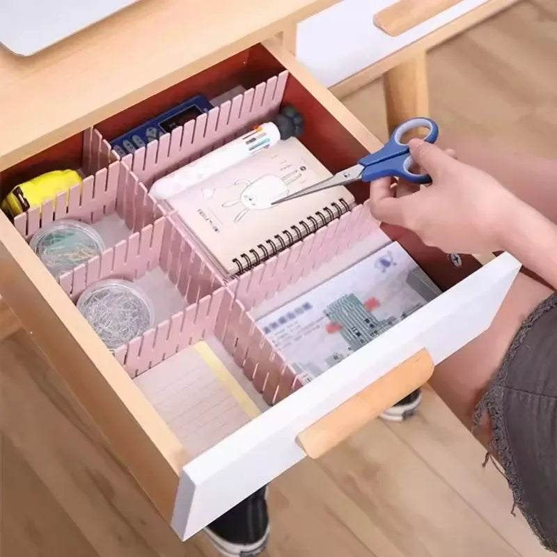 Adjustable Drawer Dividers for Clothes, Underwear & Socks