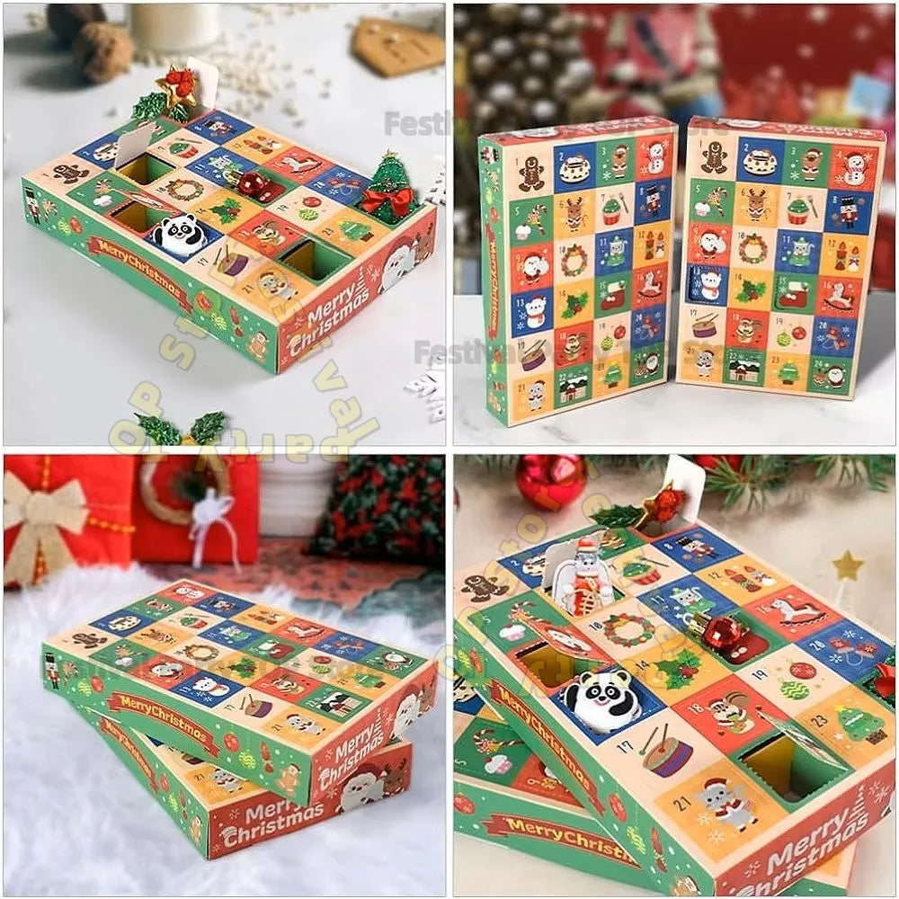 Christmas Advent Calendar Surprise Box – 24-Day Holiday Countdown Gift Box