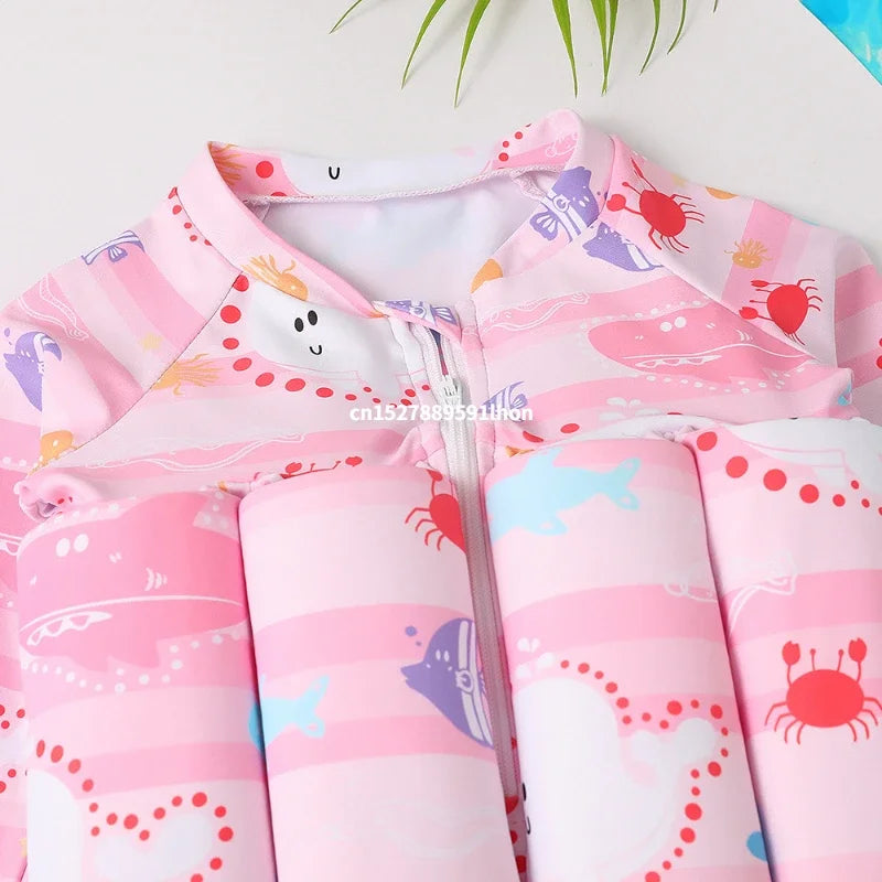 Kids’ Buoyancy Swimsuit – One-Piece Floatation Swimwear