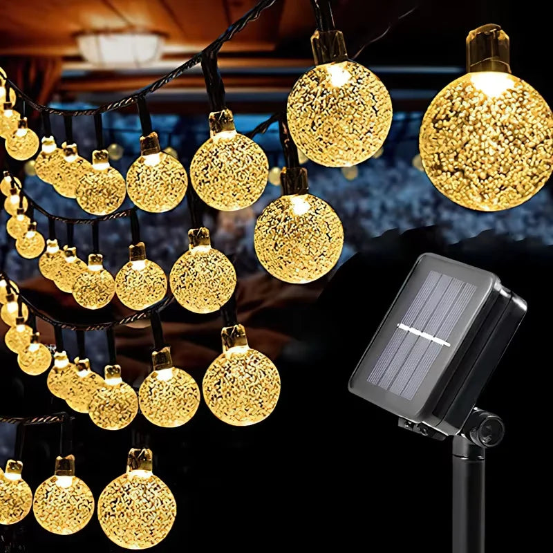 5M Solar LED String Lights – 20LED Waterproof Outdoor Fairy Lights