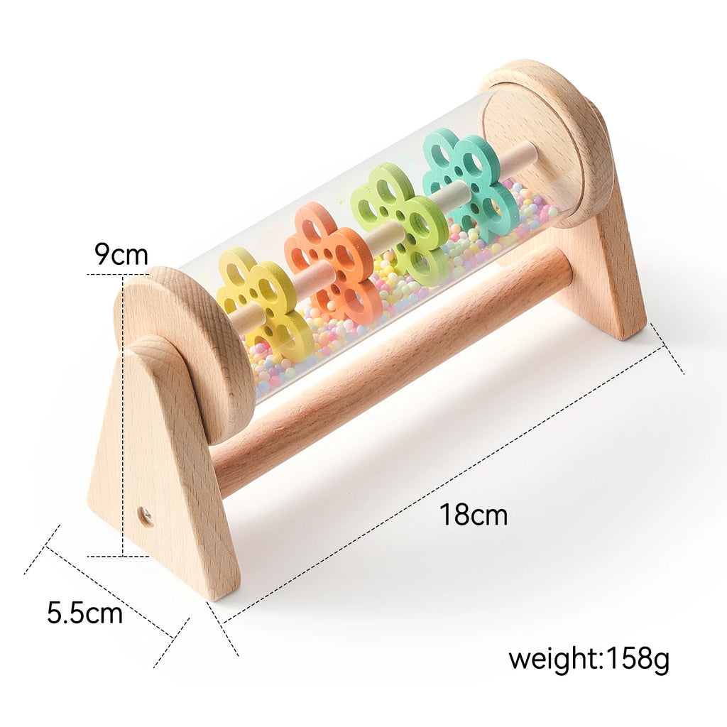 Montessori Rainbow Rain Stick Sensory Toy