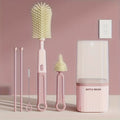 Baby Bottle Cleaning Brush & Drying Rack Set