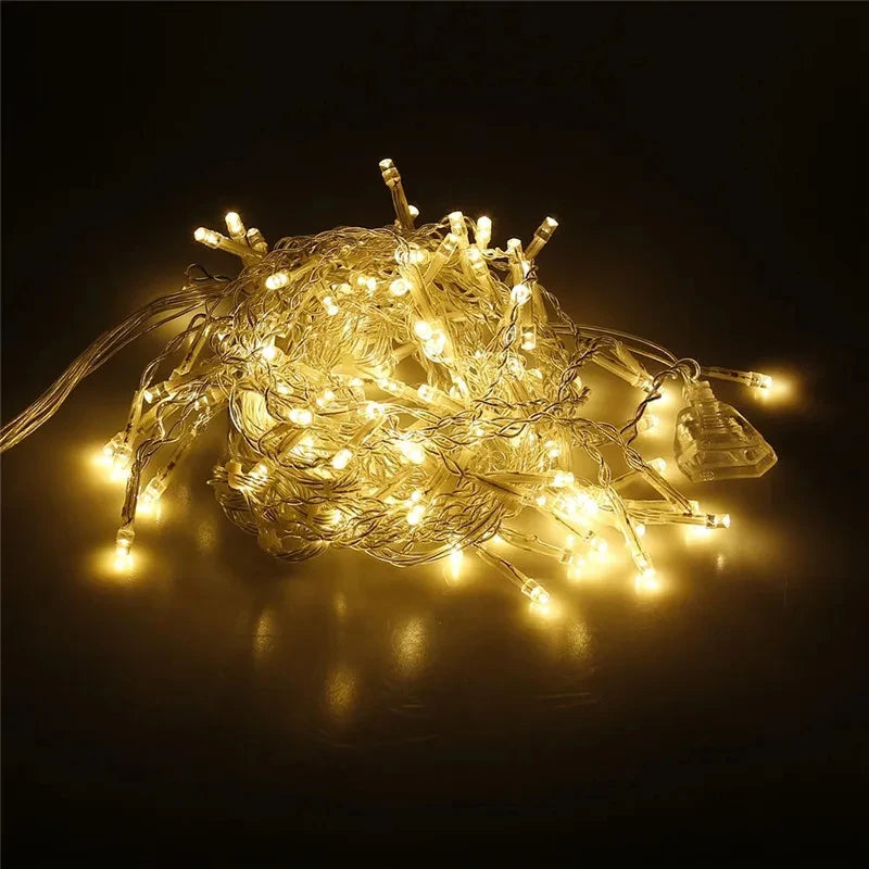 5M LED Icicle String Lights – Outdoor Christmas Curtain Lights