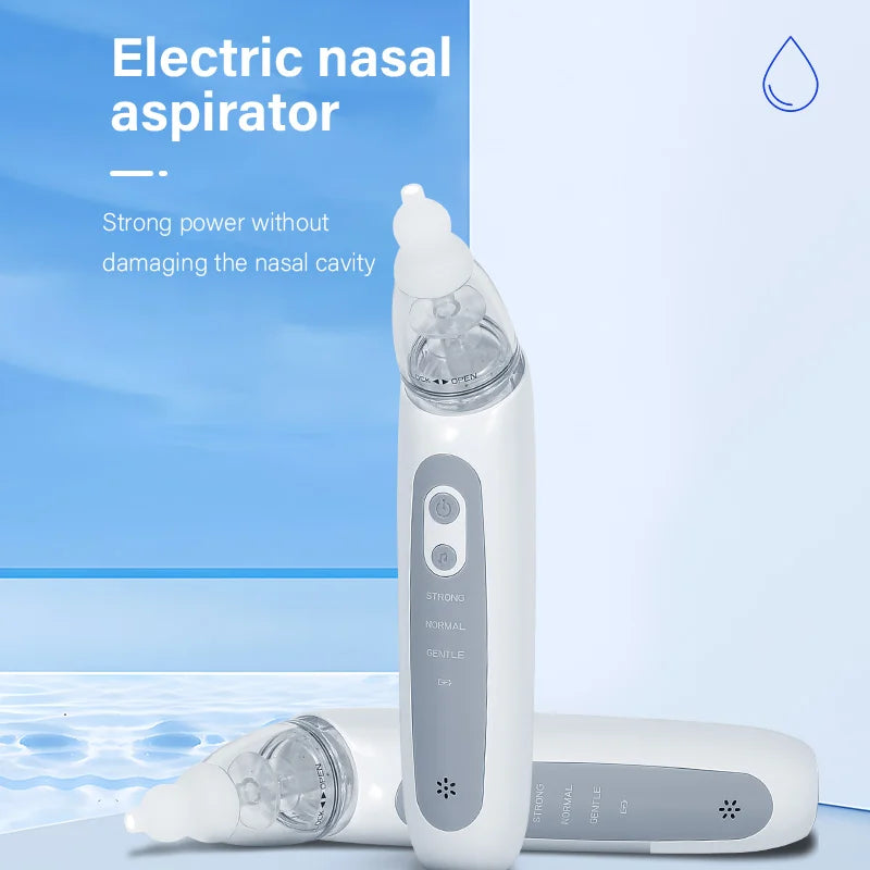 Electric Baby Nasal Aspirator – Rechargeable Nose Cleaner