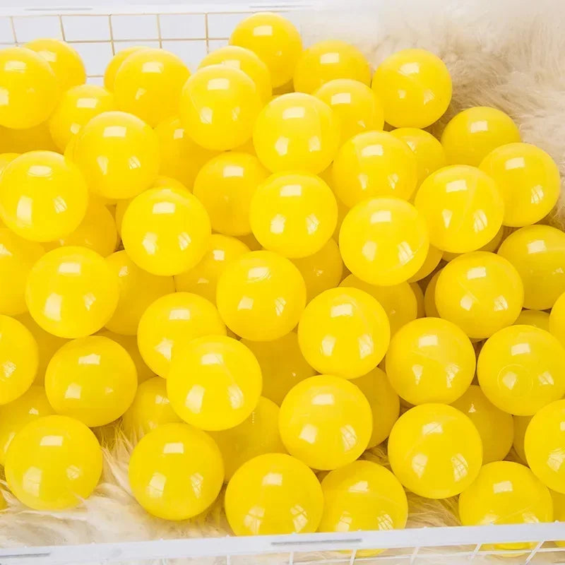 100-Pack Soft Ball Pit Balls – Safe 5.5cm Play Balls for Kids & Toddlers