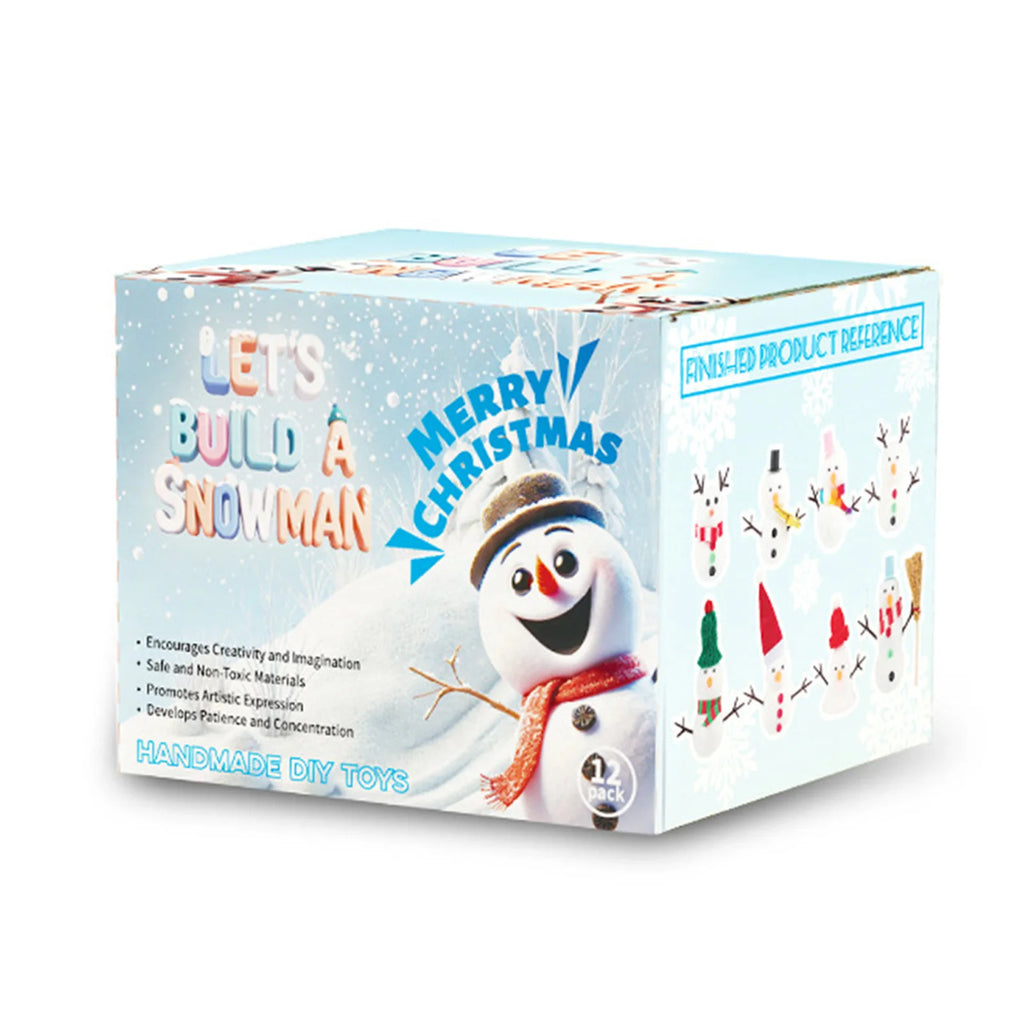 DIY Christmas Snowman Making Kit for Kids – Creative Holiday Craft Set