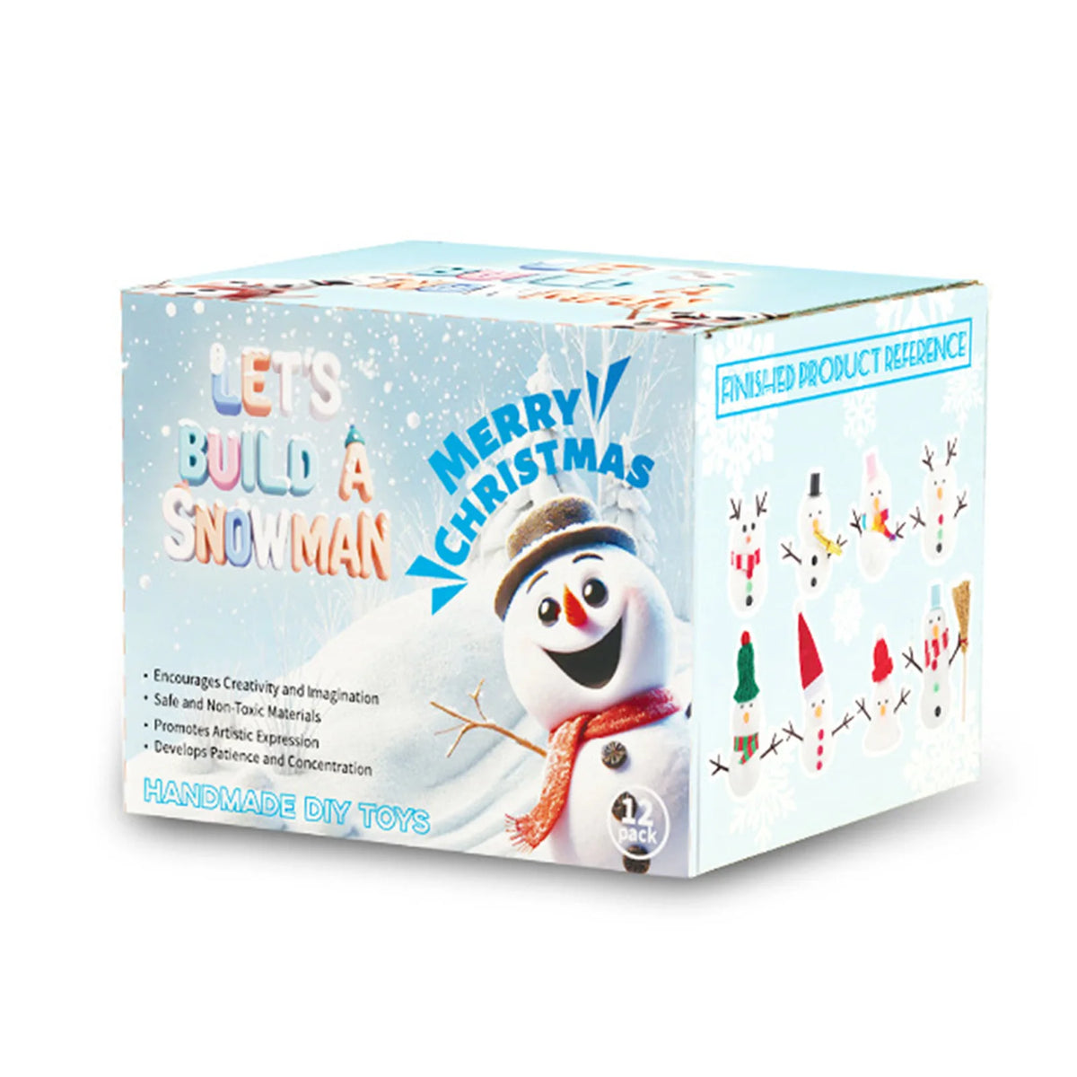 DIY Christmas Snowman Making Kit for Kids – Creative Holiday Craft Set