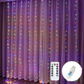 LED Curtain String Lights with Remote – Christmas & Bedroom Fairy Lights