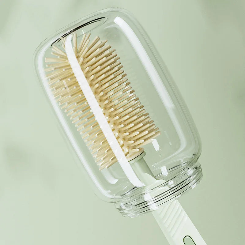 Baby Bottle Cleaning Brush & Drying Rack Set