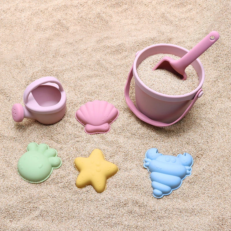 Kids Silicone Beach Sand Toy Set