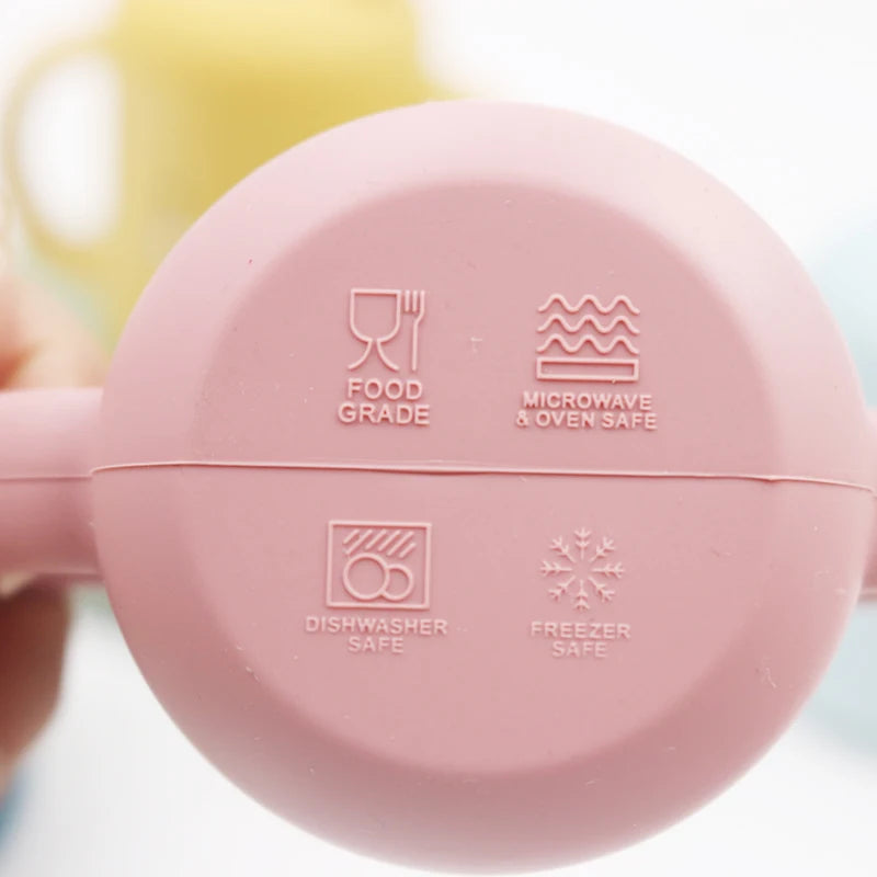 120ml Baby Silicone Sippy Cup – Leakproof BPA-Free Training Cup