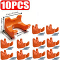 10-Piece Wall-Mounted Garden Tool Organizer