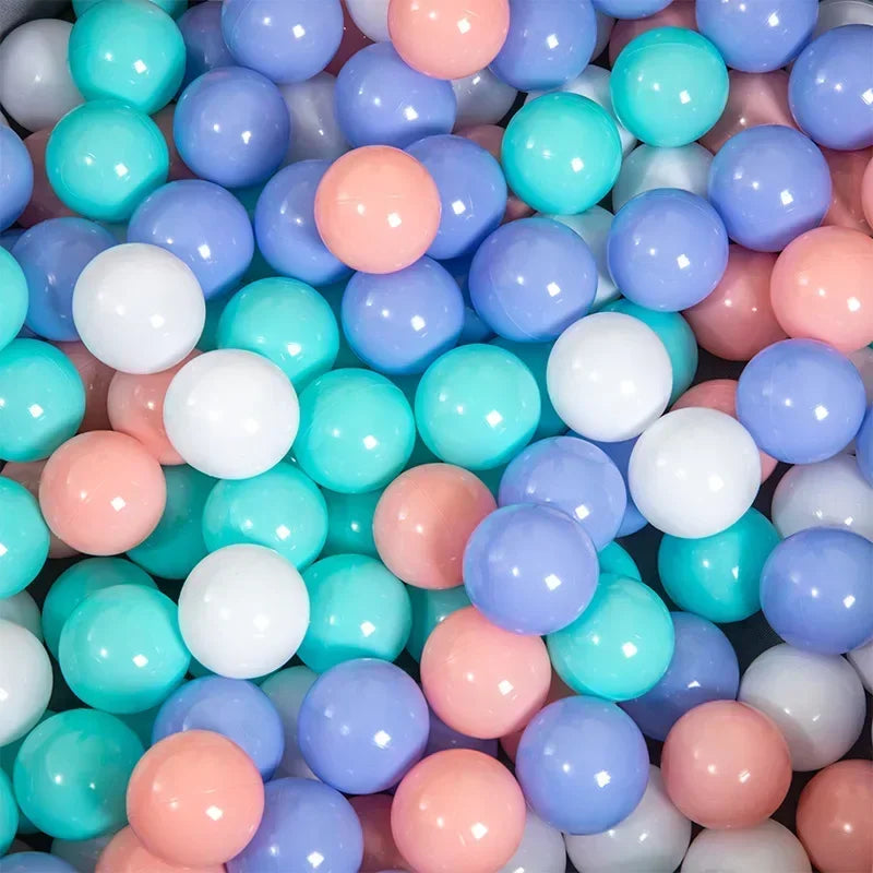 100-Pack Soft Ball Pit Balls – Safe 5.5cm Play Balls for Kids & Toddlers