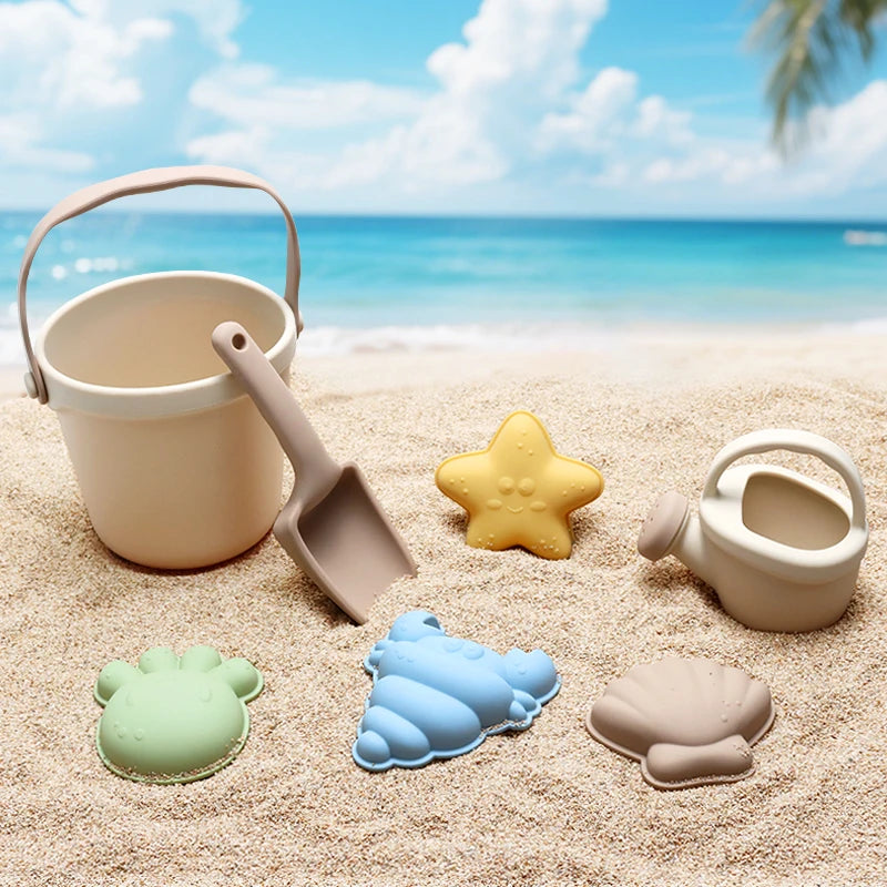 Kids Silicone Beach Sand Toy Set