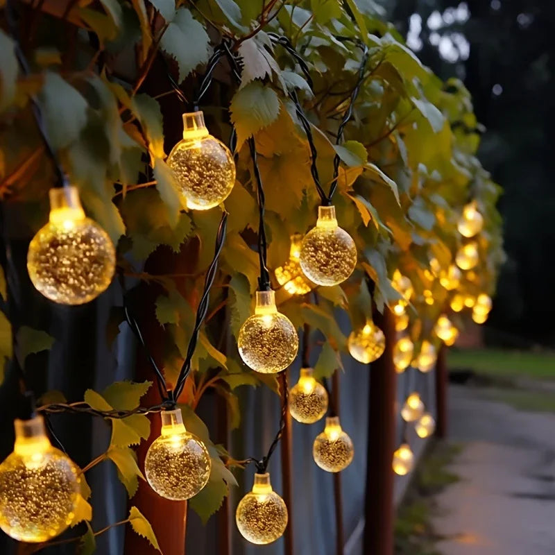 5M Solar LED String Lights – 20LED Waterproof Outdoor Fairy Lights