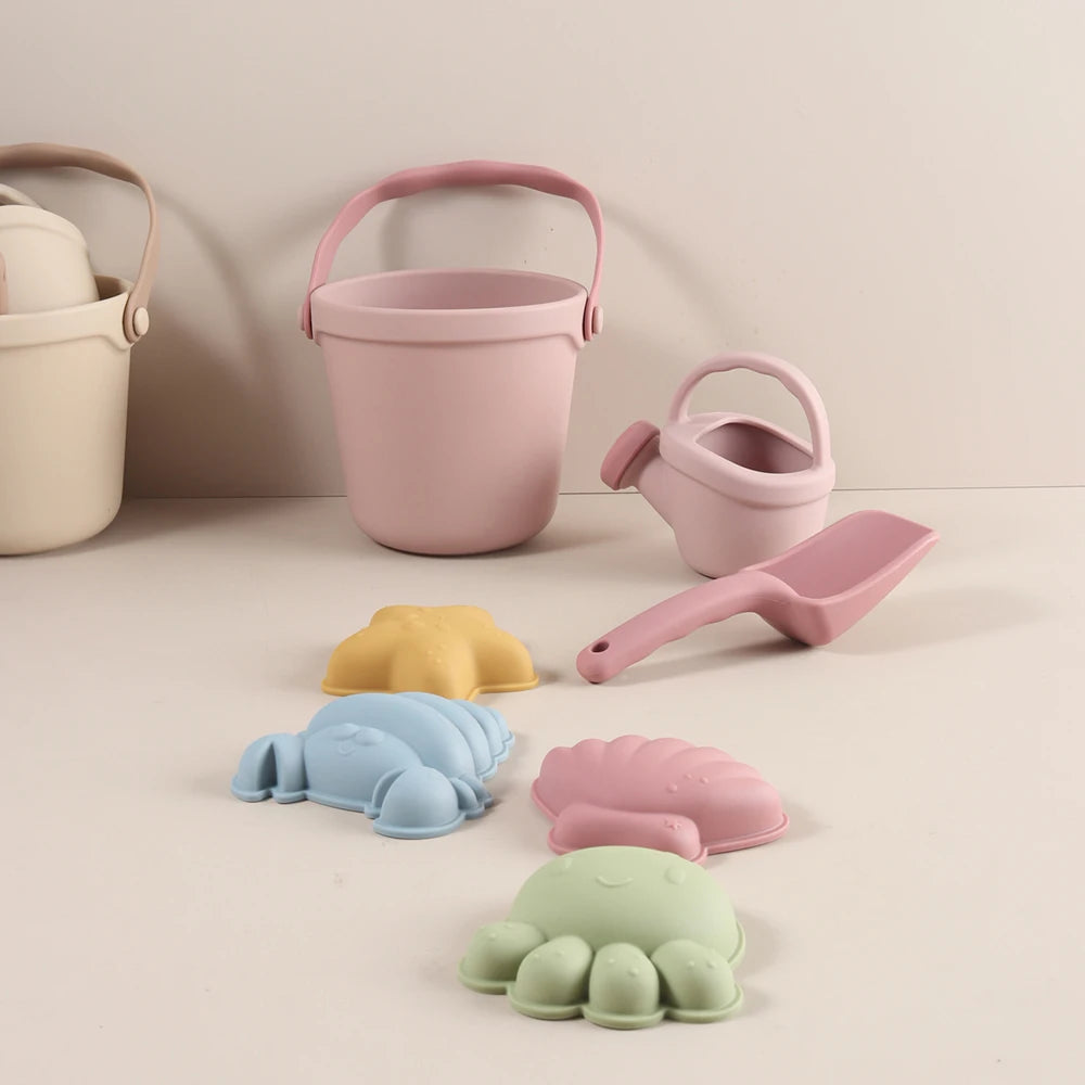 Kids Silicone Beach Sand Toy Set