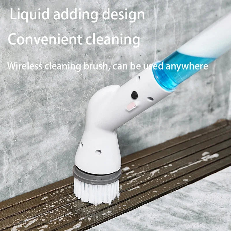 Electric Spin Scrubber – Cordless Multi-Purpose Cleaning Brush