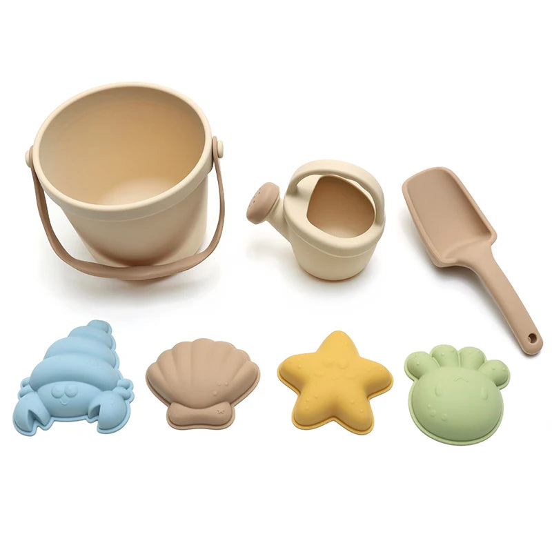 Kids Silicone Beach Sand Toy Set